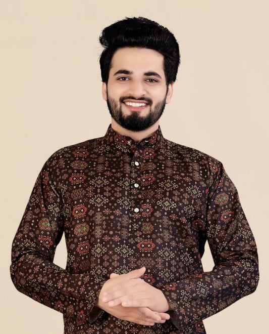 Printed Cotton Kurta